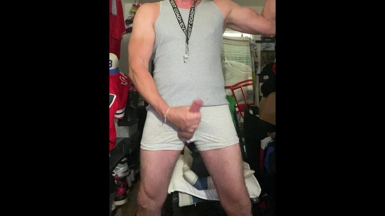 JockDad87: Jockdad87 Is Geil in Grijs Ondergoed