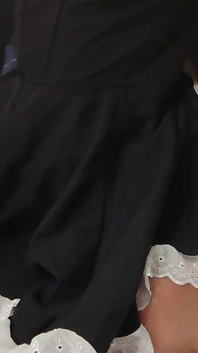 Amateur POV a Cute and Neat Maid Who Thrusts Her Cock Deep Inside Herself... Cosplay Blowjob Cunnilingus