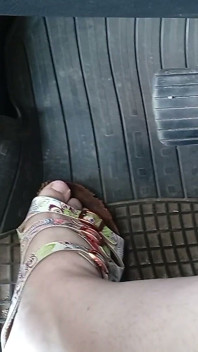 Pedaling with Birkenstock Shoes