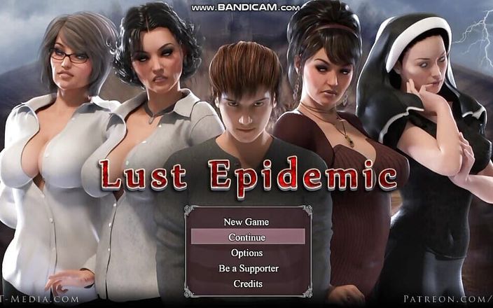 Divide XXX: Lust Epidemic (máy bay bà già Amber Gothic) chơi kiểu chó