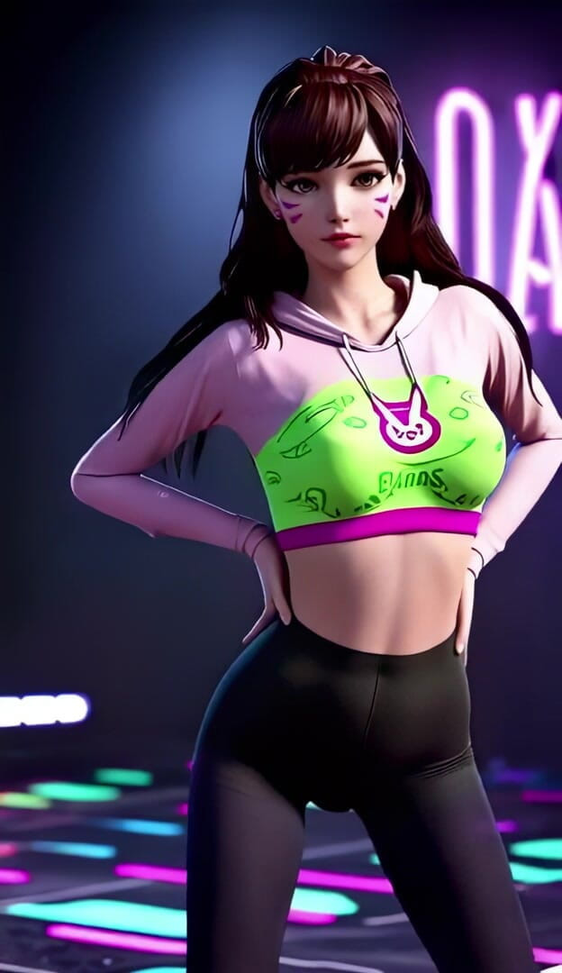 3D-Hentai Games: Вогняний вогняний танець Д.Ва (2ne1 - Вогонь)
