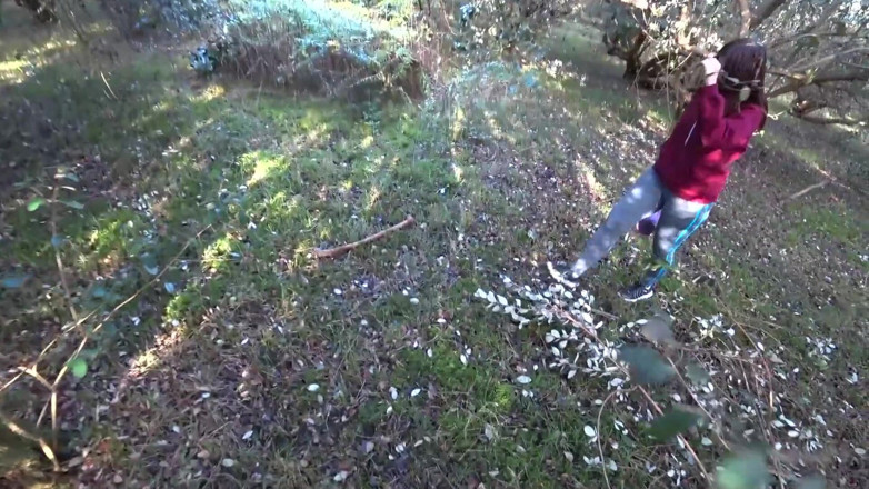 Waldemaria: Hot Body 18 Teen Gets Fucked in the Fruit Forest - Outdoor...