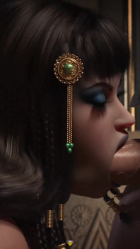 Symphony of the Serpent - wunderschöne vollbusiger cleopatra-teenager mit einem dicken arsch gibt blowjob und bekommt ihre enge muschi hart gefickt
