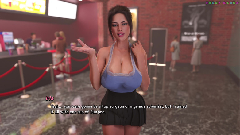 Porny Games: Lisc - 義理の妹と映画を楽しむ 24
