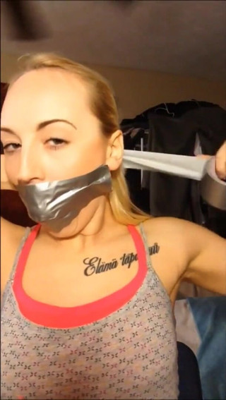 Selfgags classic: I'm Your Gagged Little Secret!