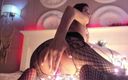 Pinky Jollie: Tolle show von einem rothaarigen sexy mädchen gemacht
