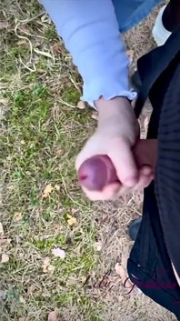 Morning Amateur Blowjob in the Forest