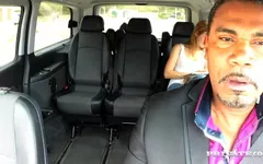 Alexis Loves to fuck so she gets in the big black taxi