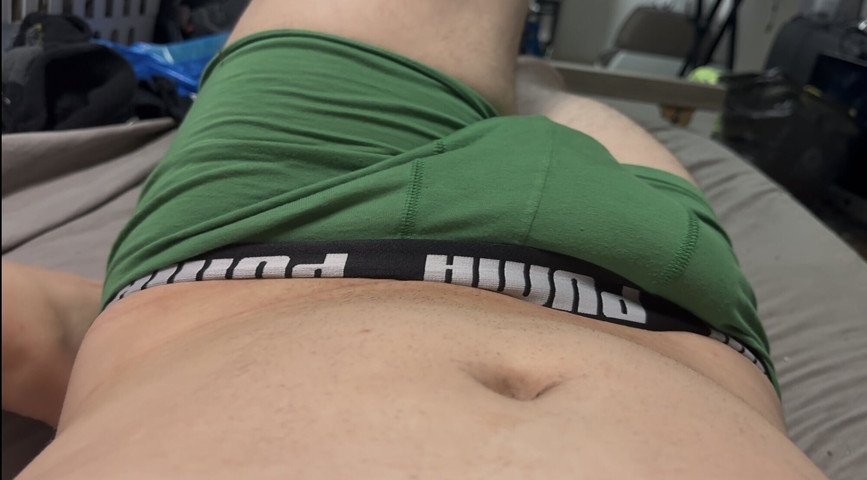 I Massage My Cock Hard and Jerk off (Lion star)