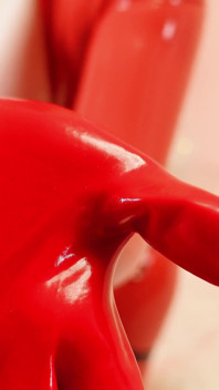 Latexová strapon paní - Femdom POV video
