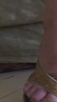 Lisa Marie's Pussy Lips Hang Down On The Black Dick That Is Fucking Her
