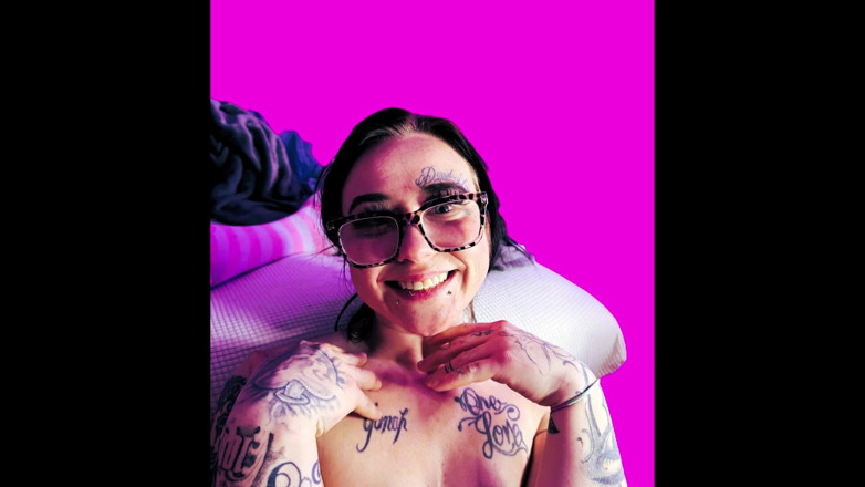 NewDaddies: Newbie Jewish Goth Whore Sucks Dick &amp; Massive Facial