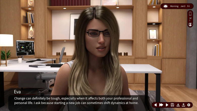 Dirty GamesXxX: Chuchotements de désir : une femme sexy et magnifique rencontre ses...