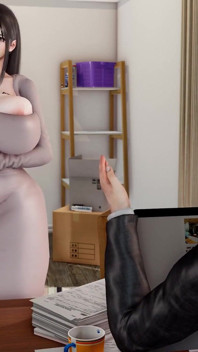 Bini curang berotot 3D Kuil Bigbooty - Animasi 3D