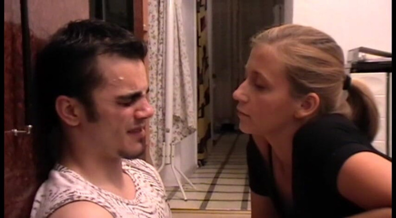 Femdom Austria: Melady makes a game with her slave