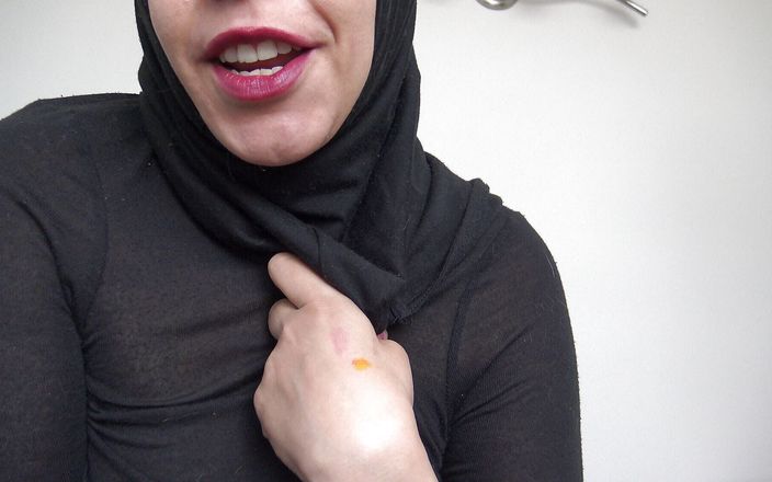 Souzan Halabi: Verklig arabisk muslimsk cuckold fusk fru hijab