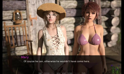 Dirty GamesXxX: Dusklight manor: plavání se sexy dívkami v bikinách ep 11