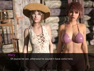 Dirty GamesXxX: Alacakaranlık manor: bikinili seksi kızlarla yüzme ep 11