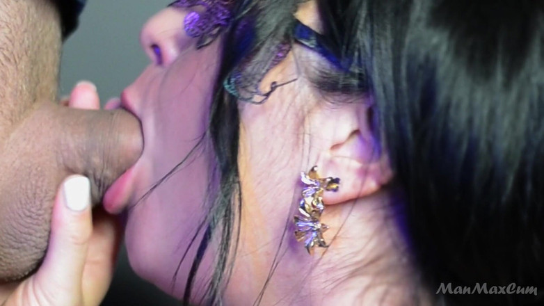 ManMaxCum: Une Grosse Bite Dans La Gorge - Éjaculation Énorme Sur Son Visage Et...