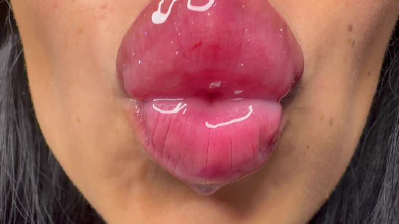 Asmr_mouth: 白人射精作为我的阴唇