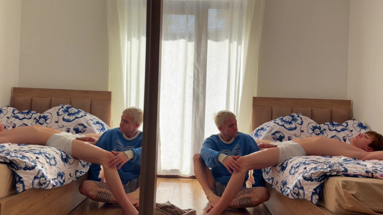 Ethan Lestray: Deep Blowjob and Fucking of a Cute Guy's Tight Ass