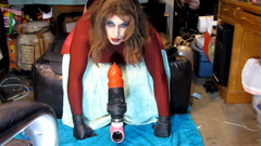 Fucked and Stretched Dressed in Red