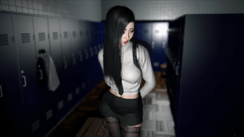 Why fuck so hard: Une employée de bureau à gros nichons en 3D vêtue de bas...