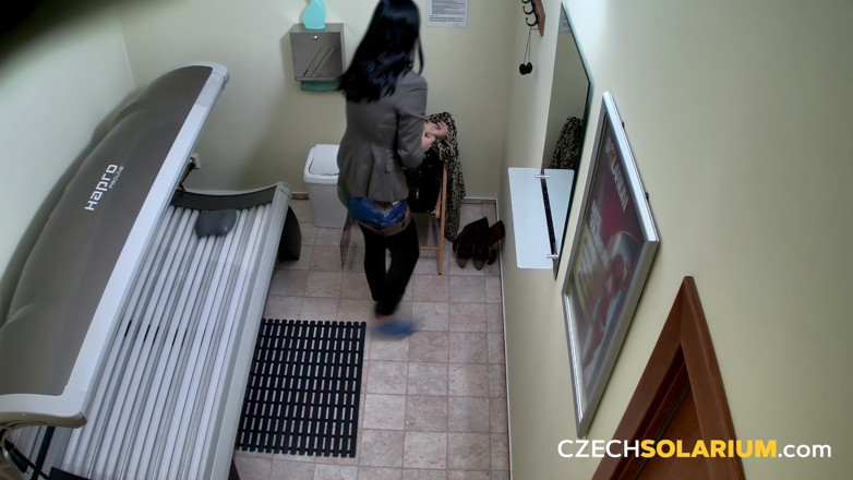 Czech Solarium: Czech Solarium 52: นางแบบแก้ผ้าเพื่อโชว์กล้องเซ็กซี่ในโซลาเรียม