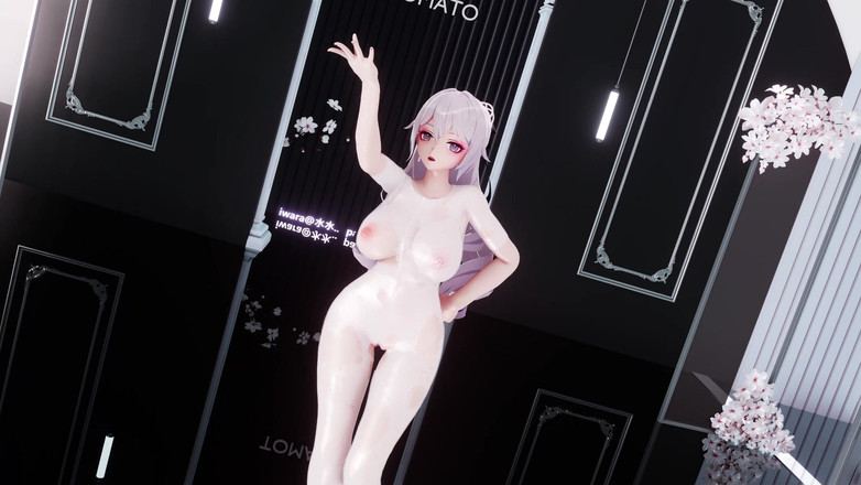 MikuMotion: [mmd] Tomboy Broken One-Piece White Silk Arrastão Binding