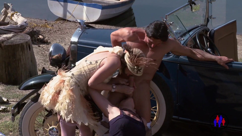 Colective Pleasure: Gangsta picnic by the river turns into orgy.