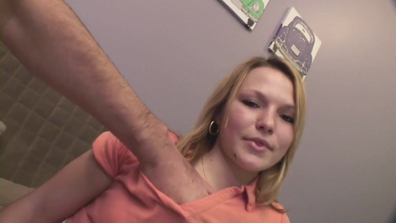 German amateur - 100% German hardcore videos: Cute teen gets creampied in pov action