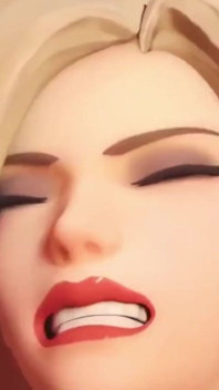 Фута Echo трахает Mercy | Пародия на Overwatch