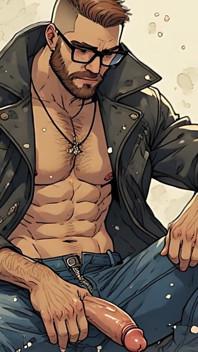 Kompilasi Artistik Hot Hunks (ai)