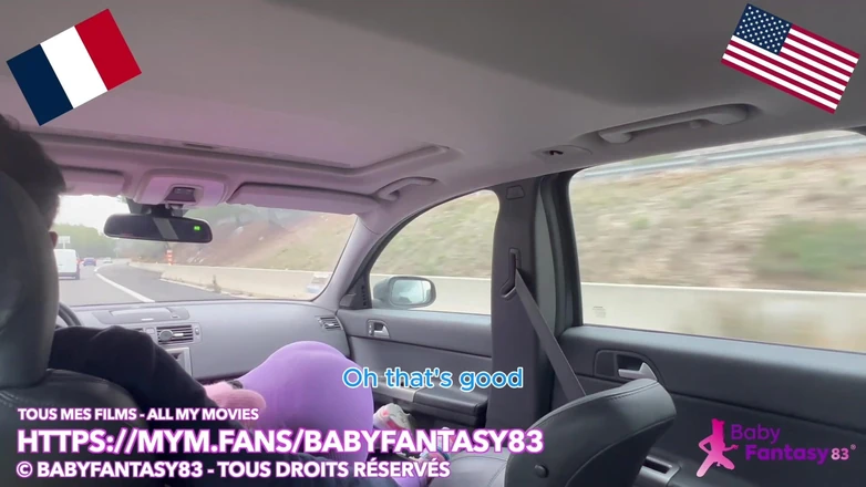 Babyfantasy83 - Fucked Like a Female Dog on Her Mustang After the Shoot