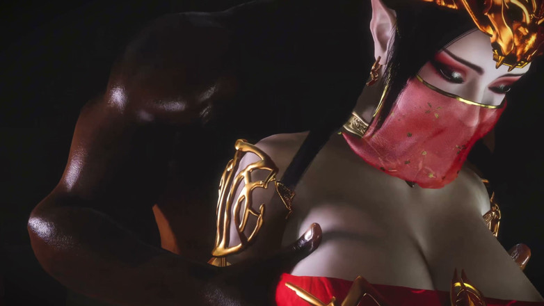 Why fuck so hard: 3D Big Boobs Cosplay Super Model Have Gangbang Sex
