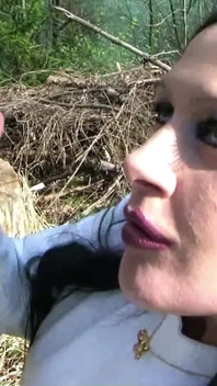Outdoor Blowjob Part2