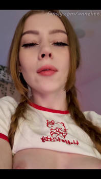Instead of Saliva, My Tits Should Be Covered with Your Sperm!