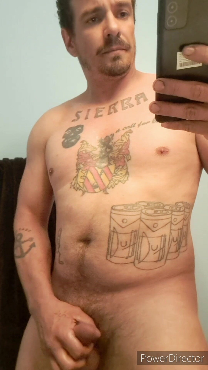 Notamonster: Smord upp kuk 2:a sperma idag