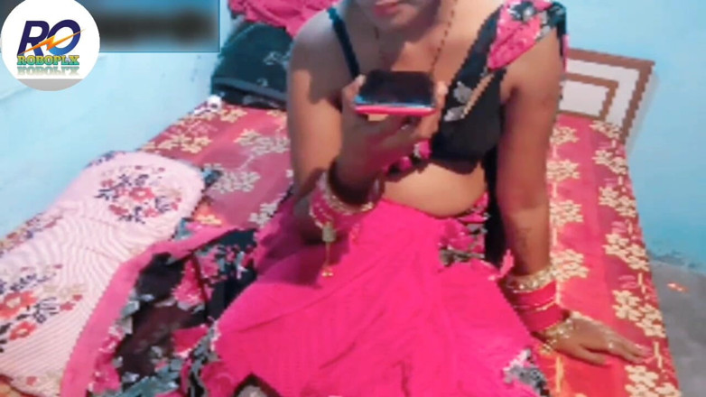 ROBOPL Xhamster: Curva Indiancă Desi Delhi în Sari Roșu a dat o șansă de...