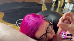 Abby Strange: Alemã gordinha Abby Strange: Tremendo o cu, lambendo bolas e...