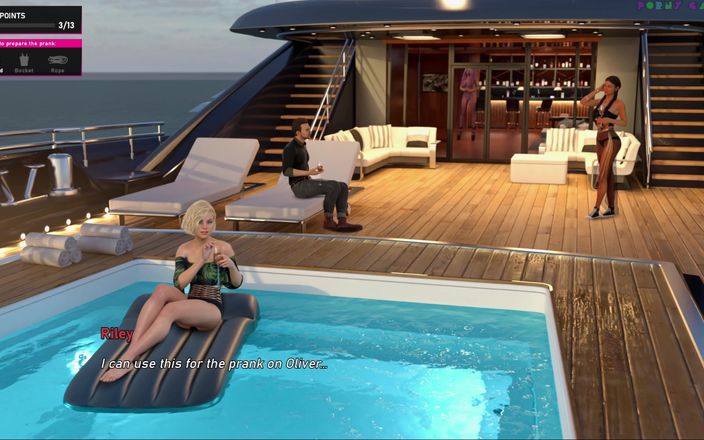 Porny Games: Steps of Debauchery by Fooxied - Soirée sur le yacht, plus...