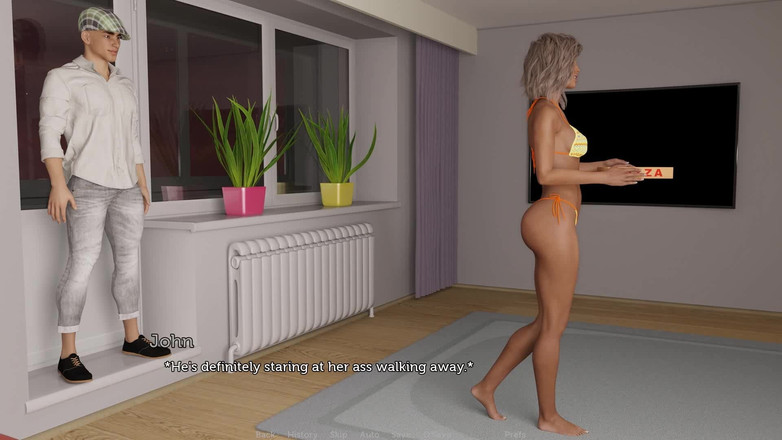 Dirty GamesXxX: Tacos: manžel paroháč sdílí svou manželku s doručovatelem pizzy, zatímco...