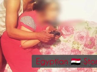 Egyptian stories: He Harasses His Friend's Sister While Teaching Her to Play...
