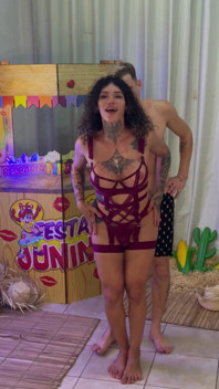 Come See What a Delight Happened in This São João 2025 Sabrina Being Passive and Taking a Lot of Dick