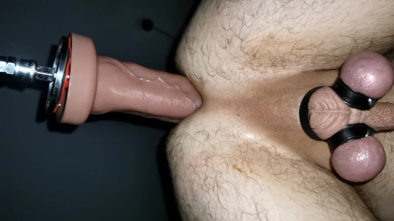 Fuck machine massaker: Fuckmachine Fucks My Ass Deep with Huge Dildo