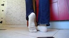 Smutsiga strumpor och jeans
