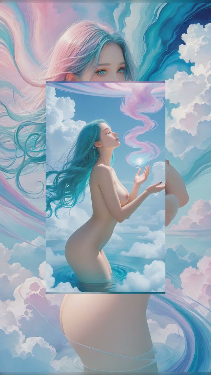 LustRender: Emerging From Violet-turquoise Vortex