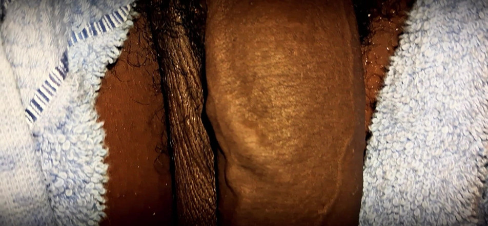 Chocolate Meat Stick: Zachte ongecensureerde grote zwarte lul slow motion close-up