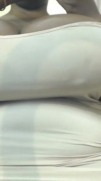 Black BBW Lingerie Tease