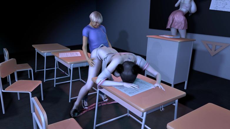 Why fuck so hard: 3D velká prsa vysoká škola asijské kotě ošukaná velkým krátkým ptákem
